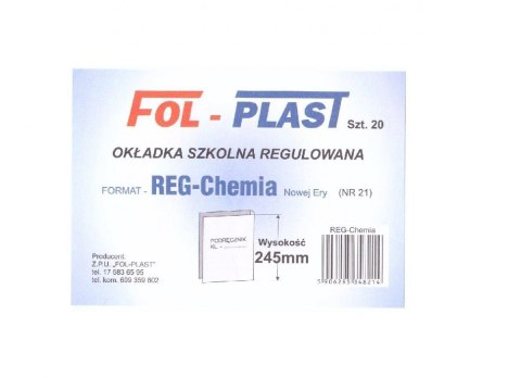 OKŁADKA 245MM CHEMIA REGULOWANA NR.21(20) OKŁADKA 245MM CHEMIA REGULOWANA NR.21(20)