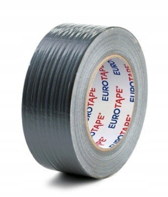 TAŚMA SREBRNA NAPRAWCZA 48MMX10M EUROTAPE TAŚMA SREBRNA NAPRAWCZA 48MMX10M EUROTAPE