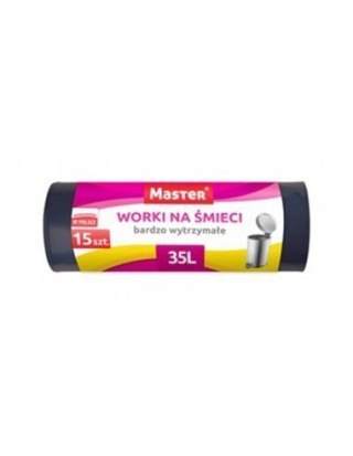 WORKI NA ŚMIECI LD 35/15 MASTER CZARNE S020