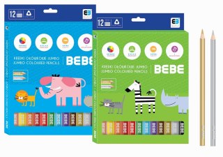 BBI KREDKI OŁ.TRÓJ.JUMBO 12KOL.BB KIDS[12x0