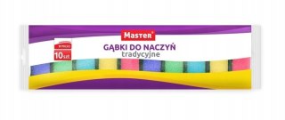 GĄBKA DO NACZYŃ 10SZT MASTER S059