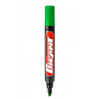 MARKER PERMAMENTNY KAMET ŚCIĘTY GREEN