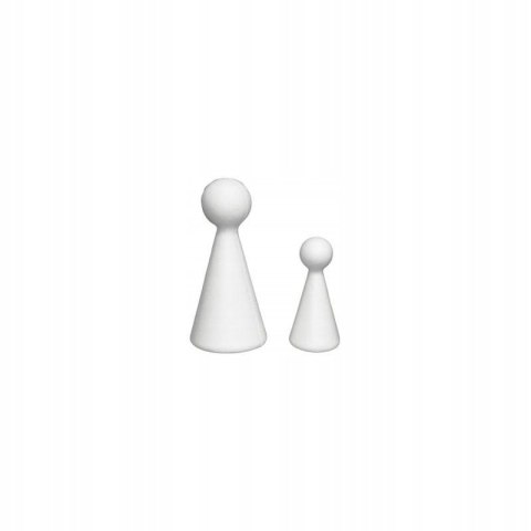 OZDOBA DEK PIONEK STYROPIAN 10cm 1szt
