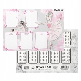 PLAN LEKCJI+TABL MNOZ A5 BALERINA STK PB25/750