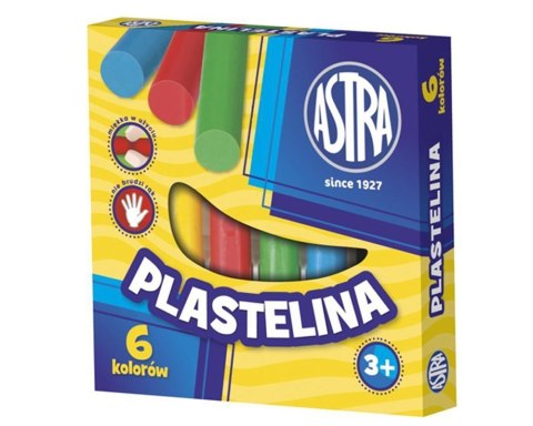 Plastelina Astra 6 kolorów (10) Plastelina Astra 6 kolorów (10)