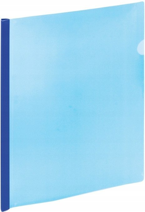 Skoroszyt zaciskowy 9111 niebieski A4