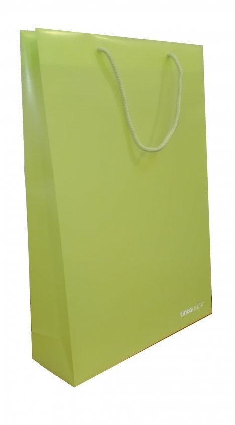 WR ! TORBA OZD ZAKUPOWA 46x33x10cm ZIELONA TINTA