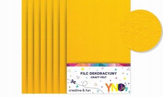 YNJ FILC DEKORACYJNY ŻÓŁTY 1szt.