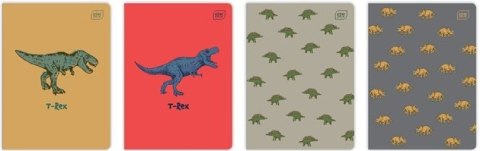 Zeszyt A5 16# 70g UV Dinozaurus Zeszyt A5 16# 70g UV Dinozaurus