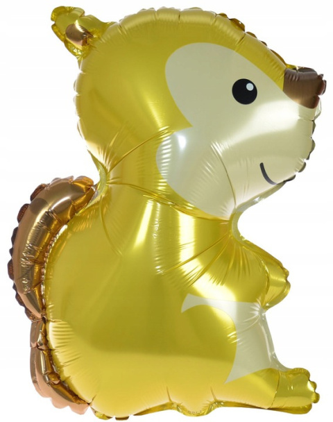 Balon foliowy leśne zwierzątka - wiewiórka
