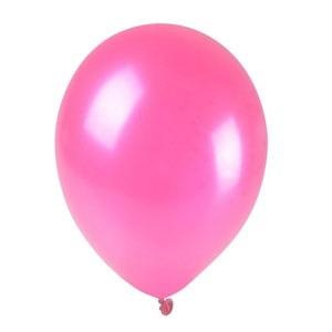 Balony metalizowane 10'' różowe (100 szt.)