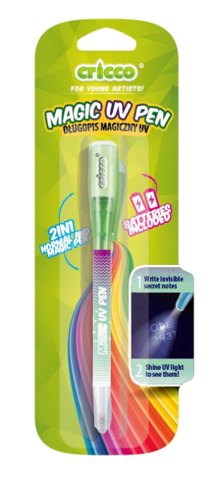 DŁUGOPIS MAGICZNY CRICCO UV1 SZT. BLISTER