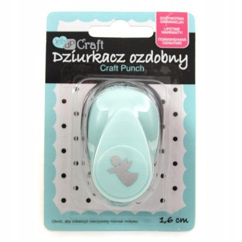 DZIURKACZ OZDOBNY 16MM ANIOŁEK DPCRAFT DZIURKACZ OZDOBNY 16MM ANIOŁEK DPCRAFT