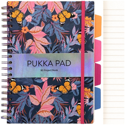 PUKKA PROJECT BOOK BLOOM B5 LINIA KOŁOZESZYT