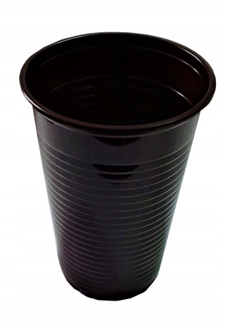 KUBEK 200/220ml BRĄZ 100szt PLAST