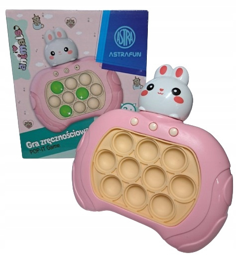 Zabawka sensoryczna POP-IT ASTRAFUN ANIMALS BUNNY Zabawka sensoryczna POP-IT ASTRAFUN ANIMALS BUNNY