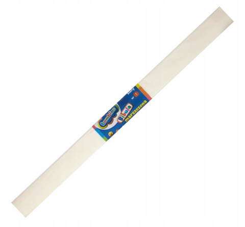 BIBUŁA MARSZCZONA 50X200 BIAŁA 01 BAMBINO