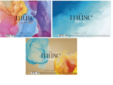 Blok do akwareli A4 20k, ''The muse aquarelle'' Blok do akwareli A4 20k, ''The muse aquarelle''