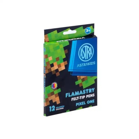 Flamastry okrągłe CX ASTRAKIDS PIXEL ONE - 12 kolo Flamastry okrągłe CX ASTRAKIDS PIXEL ONE - 12 kolo