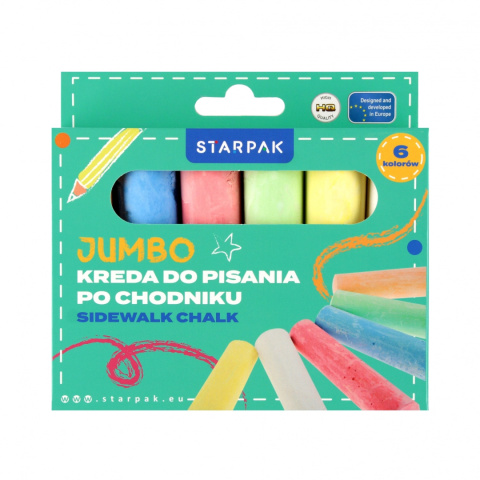KREDA CHODNIKOWA 6KOL. STK(12) KREDA CHODNIKOWA 6KOL. STK(12)