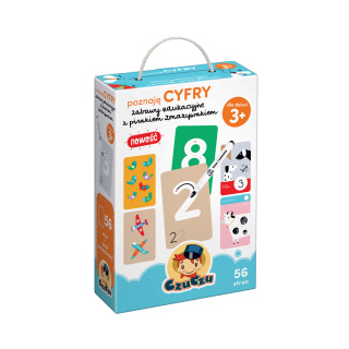 * KSIAZECZKA EDUK POZNAJE CYFRY 3+ CZU 66077 PUD