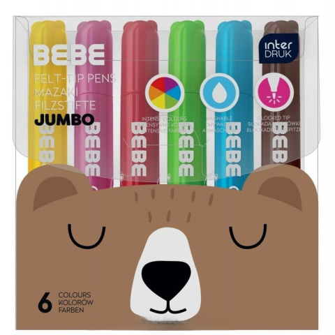 Mazaki Jumbo 6 kol. BEBE Friends Mazaki Jumbo 6 kol. BEBE Friends