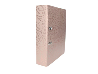 Segregator biurowy formatu A4 75mm METALLIC ROSE G. MONSTERA