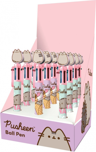 DŁUGOPIS PUSHEEN 6-KOLOROWY AUTOMATYCZNY (12)