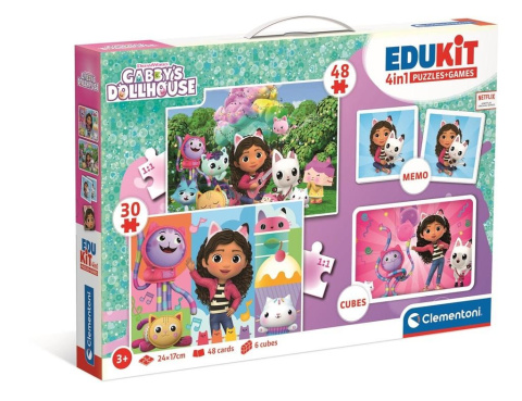 Edukit 4w1 Koci Domek Gabi Clementoni Edukit 4w1 Koci Domek Gabi Clementoni