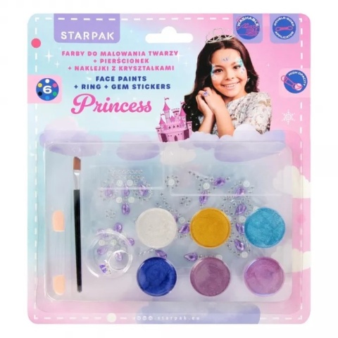 FARBY DO TWARZY 6KOL+AKC PRINCESS STK (12)