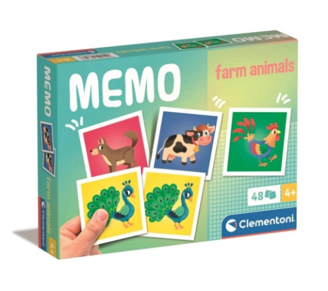 GRA MEMO FARM ANIMALS CLEMENTONI GRA MEMO FARM ANIMALS CLEMENTONI