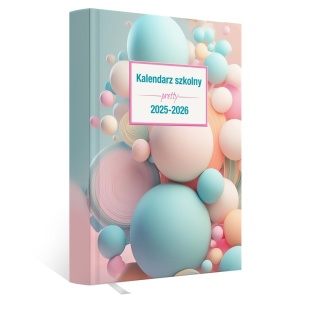 KALENDARZ SZKOLNY B6 PRETTY 2025/26