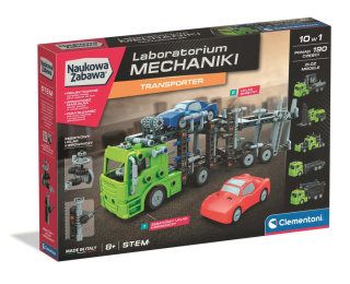 KLOCKI LABORAT. MECHANIKI TRANSPORTER CLEM