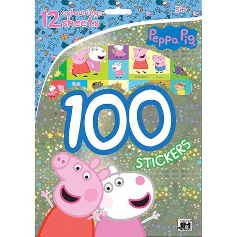 KOLOROWANKA I WYKLEJANKA PEPPA 100NAKL.+12STRON KOLOROWANKA I WYKLEJANKA PEPPA 100NAKL.+12STRON