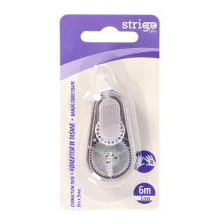 KOREKTOR W TAŚMIE 5MMX6M ŻÓŁTY STRIGO