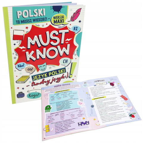 Książka A4 Must Know JĘZYK POLSKI
