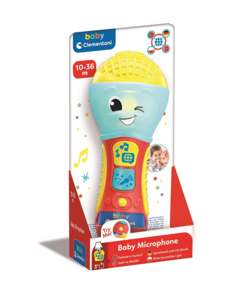 Mówiący Baby Mikrofon 17523 Clementoni Mówiący Baby Mikrofon 17523 Clementoni