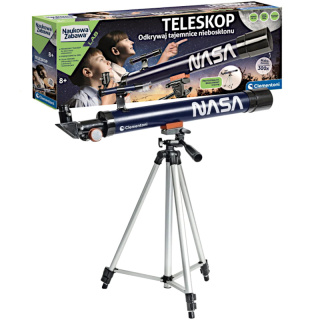 Naukowa zabawa. Teleskop NASA Clementoni