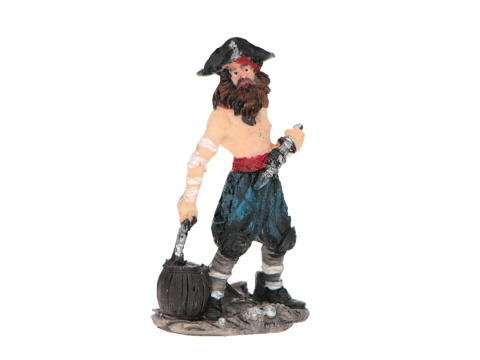 Figurki dekoracyjne PIRACI PIRAT (~7,5cm) - 1 sztuka Figurki dekoracyjne PIRACI PIRAT (~7,5cm) - 1 sztuka