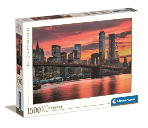 PUZZLE 1500EL EAST RIVER CLEMENTONI PUZZLE 1500EL EAST RIVER CLEMENTONI