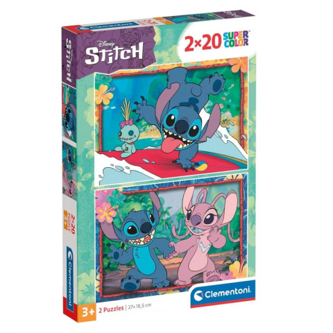 PUZZLE 2X20EL CLM 24809 STITCH PUD PUZZLE 2X20EL CLM 24809 STITCH PUD