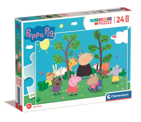 PUZZLE 24EL MAXI PEPPA CLEM PUZZLE 24EL MAXI PEPPA CLEM