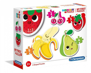 PUZZLE MOJE PIERWSZE 2,3,4,5EL FRUITS CLEMENTONI