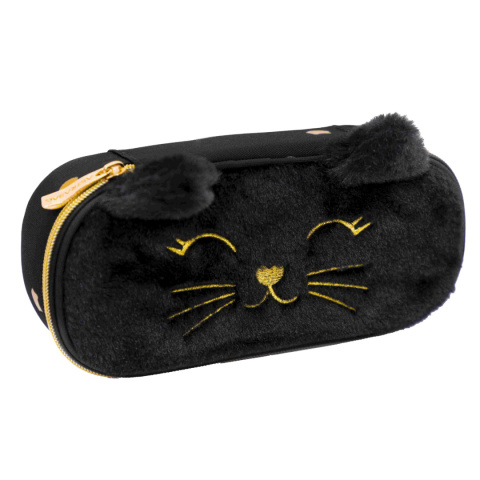 Piórnik ASTRABAG FLUFFY KITTY BLACK, AC6