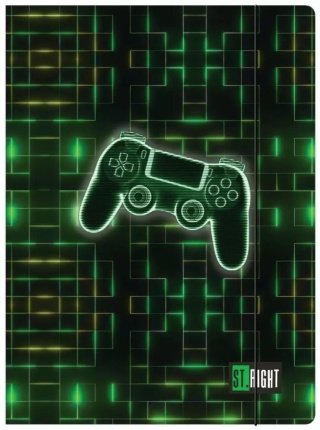 TECZKA Z GUMKĄ A4 300g ST.RIGHT NEON PAD MAJEWSKI