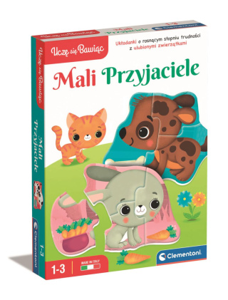 Układanka edukacyjna Mali przyjaciele Clementoni