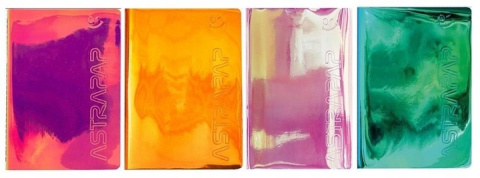 Zeszyt ASTRAPAP Holographic A5 60k, kratka Zeszyt ASTRAPAP Holographic A5 60k, kratka