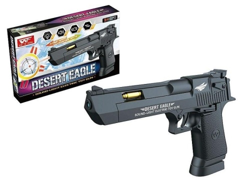 Pistolet na baterie światło, dźwięk, wibracje Adar Pistolet na baterie światło, dźwięk, wibracje Adar