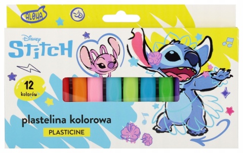 PLASTELINA 12KOL STITCH BENIAMIN PLASTELINA 12KOL STITCH BENIAMIN