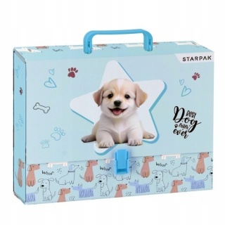TECZKA Z RĄCZKĄ A4 50MM CUTIES DOGGY STK